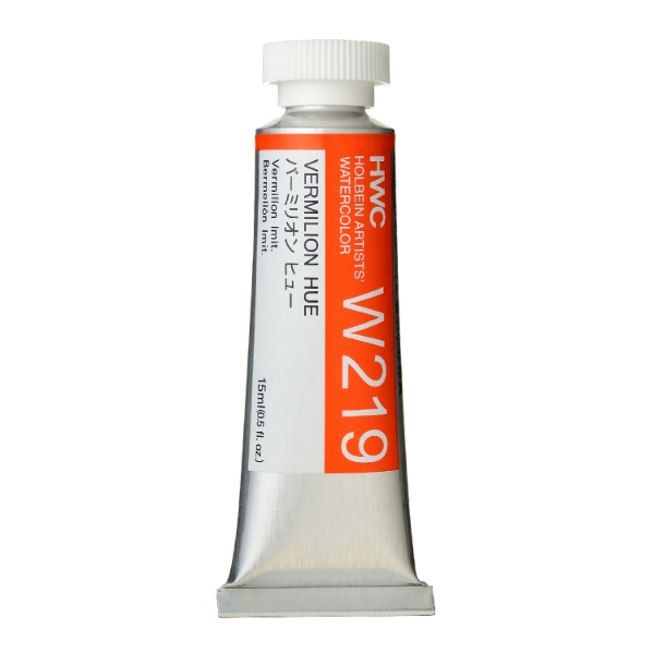 Picture of HOLBEIN AWC VERMILION HUE A 15ML (W219)                                                                                                                                                                                                                                                                                                                                                                         