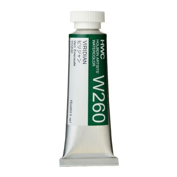 Picture of HOLBEIN AWC VIRIDIAN E 15ML (W260)                                                                                                                                                                                                                                                                                                                                                                              