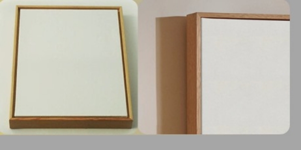 Picture of Hindustan Floating Canvas   - White 