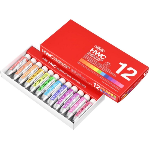 Picture of Holbein HWC Luminous Set of 12X5ml - W794