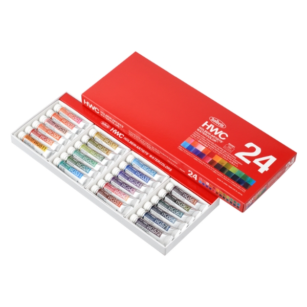 Picture of Holbein AWC Set of 24 Granulating 5ml-WG591
