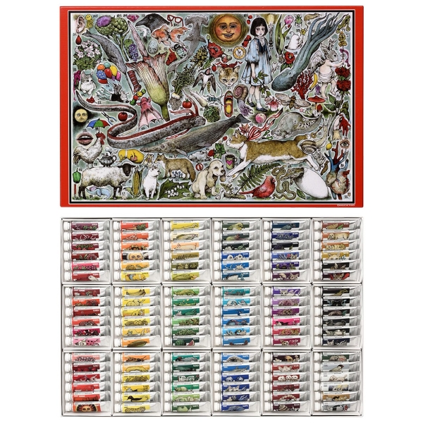 Picture of Holbein Watercolor Set Of 108C Higuchi-XW442
