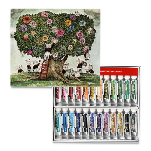 Picture of Holbein Watercolor Set Of 108C Higuchi-XW442