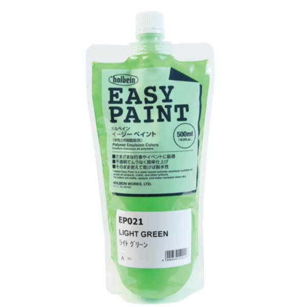 Picture of Holbein Acrylic Easy Paint 500ml Light Green A2-EP021