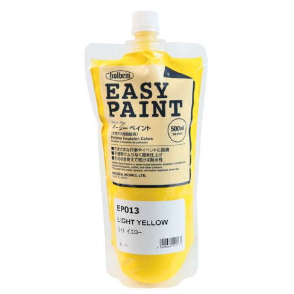 Picture of Holbein Acrylic Easy Paint 500ml Light Yellow A2-EP013