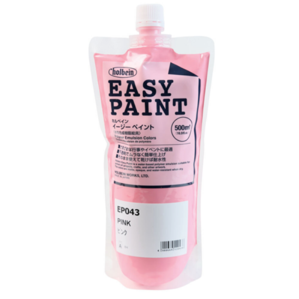 Picture of Holbein Acrylic Easy Paint 500ml Pink A-EP043