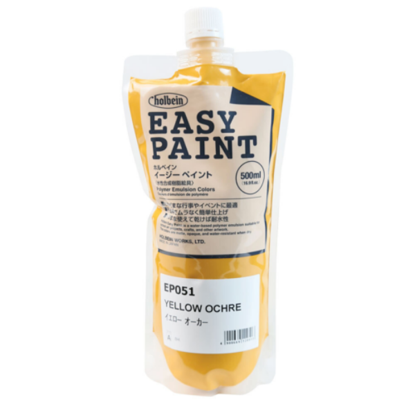 Picture of Holbein Acrylic Easy Paint 500ml Yellow Ochre A-EP051