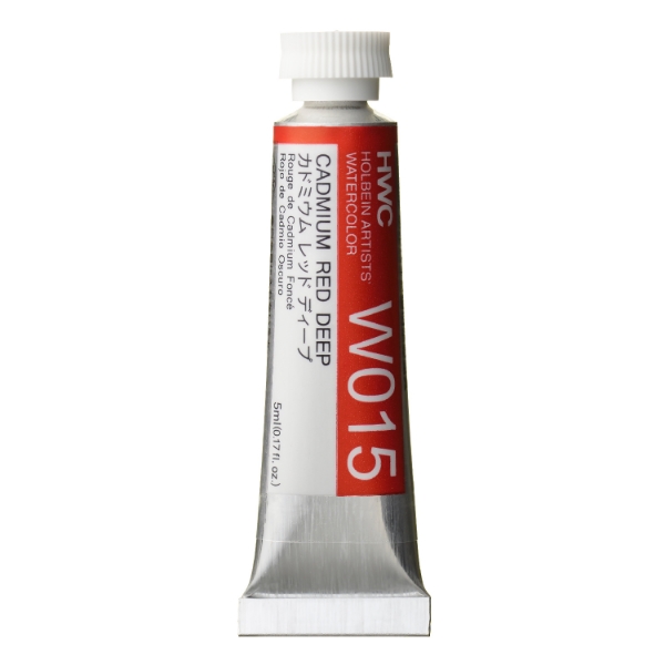 Picture of Holbein AWC Cadmium Red Deep E 5ml-W015