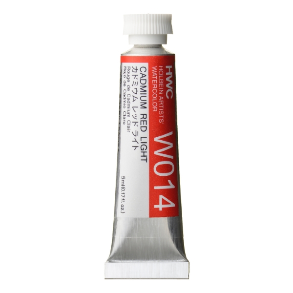 Picture of Holbein AWC Cadmium Red Light E 5ml-W014