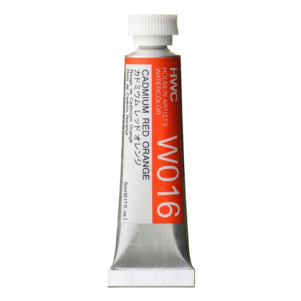 Picture of Holbein AWC Cadmium Red Orange E 5ml-W016