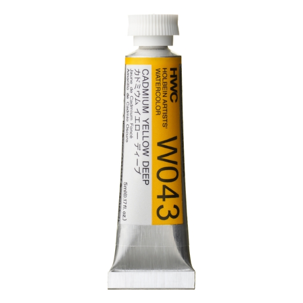 Picture of Holbein AWC Cadmium Yellow Deep C 5ml-W043