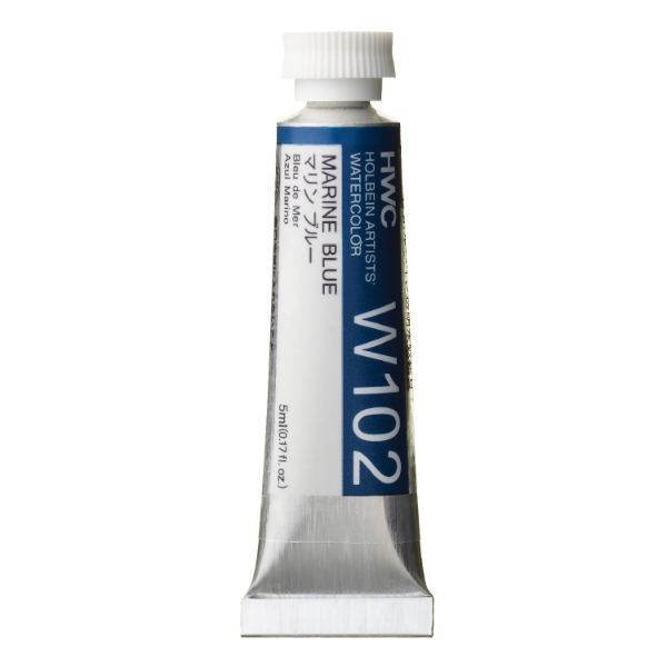 Picture of Holbein AWC Marine Blue C 5ml-W102