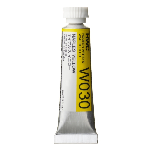 Picture of Holbein AWC Naples Yellow A 5ml-W030
