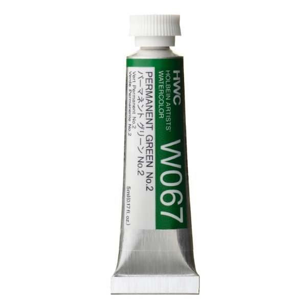 Picture of Holbein AWC Permanent Green #2 A 5ml-W067