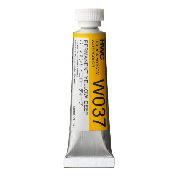 Picture of Holbein AWC Permanent Yellow Deep A 5ml-W037