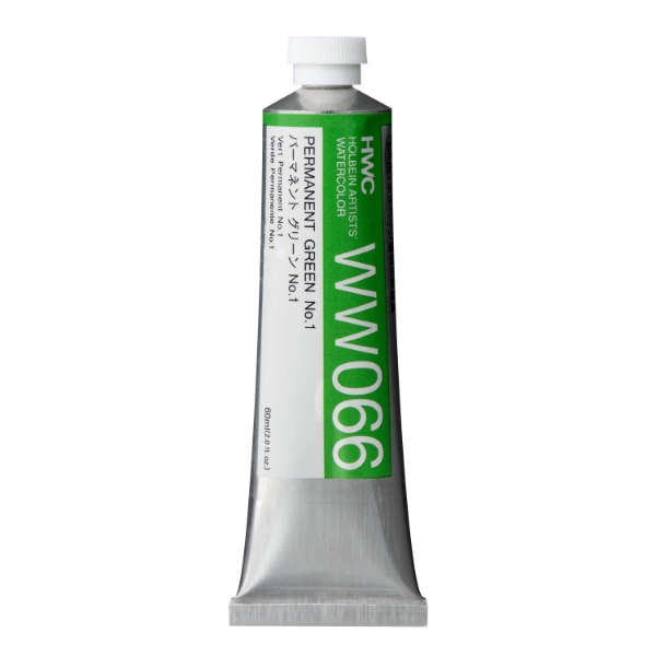 Picture of Holbein AWC Permanent Green 1 A 60ml-WW066