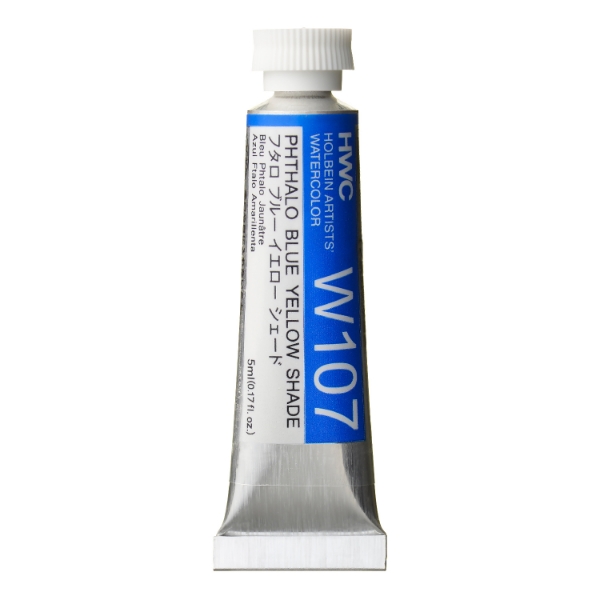 Picture of Holbein AWC Phthalo Blue Yel. Shd. A 5ml-W107