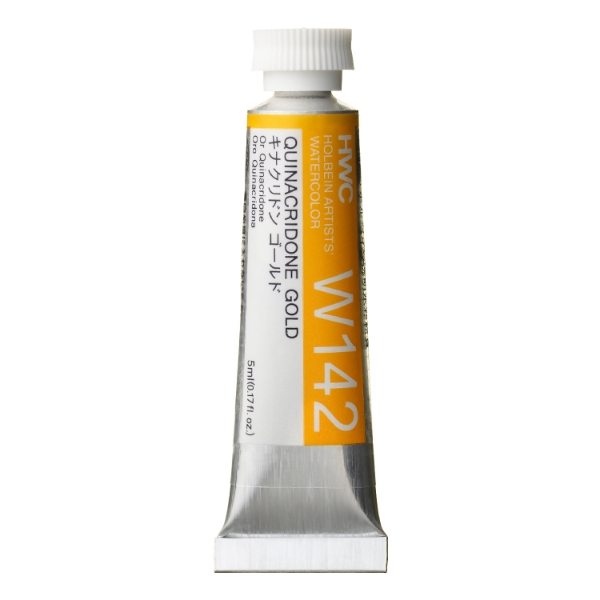 Picture of Holbein AWC Quinacridone Gold C 5ml-W142