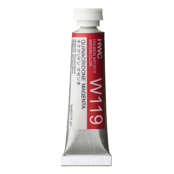 Picture of Holbein AWC Quinacridone Magenta C 5ml-W119