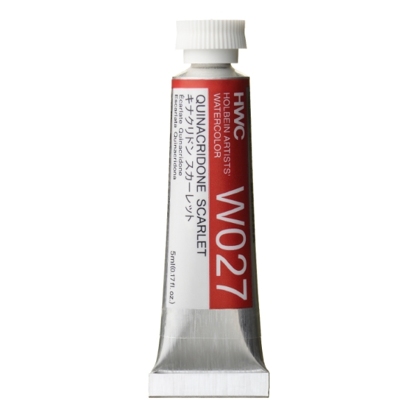 Picture of Holbein AWC Quinacridone Scarlet C 5ml-W027