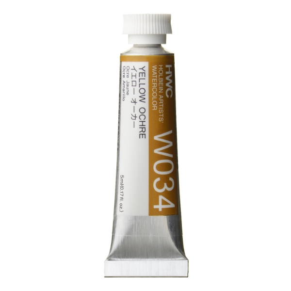Picture of Holbein AWC Yellow Ochre A 5ml-W034