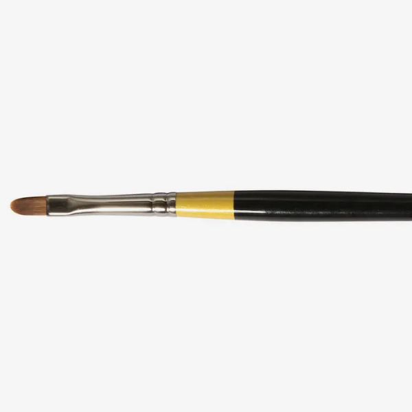 Picture of Daler Rowney System 3 Short Handle Filbert Brush - No.4 (SY67) 