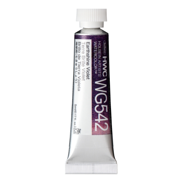 Picture of Holbein AWC Earthshine Violet G 5ml-WG542