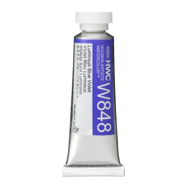 Picture of Holbein AWC Luminous Blue Violet C 15ml-W848