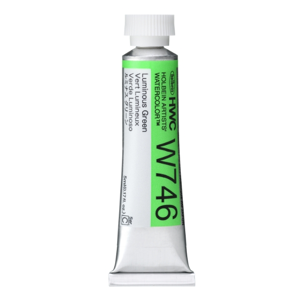 Picture of Holbein AWC Luminous Green C 5ml-W746
