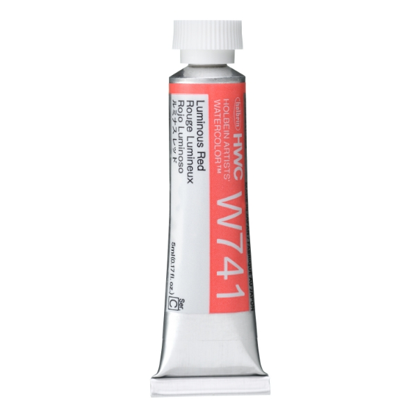 Picture of Holbein AWC Luminous Red C 5ml-W741