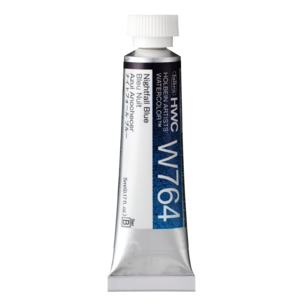 Picture of Holbein AWC Nightfall Blue B 5ml-W764
