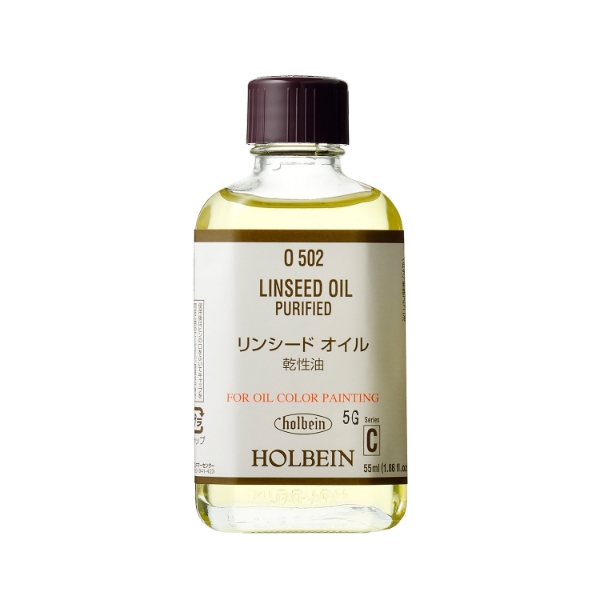 Picture of Holbein Linseed Oil Purified C 55ml-O502