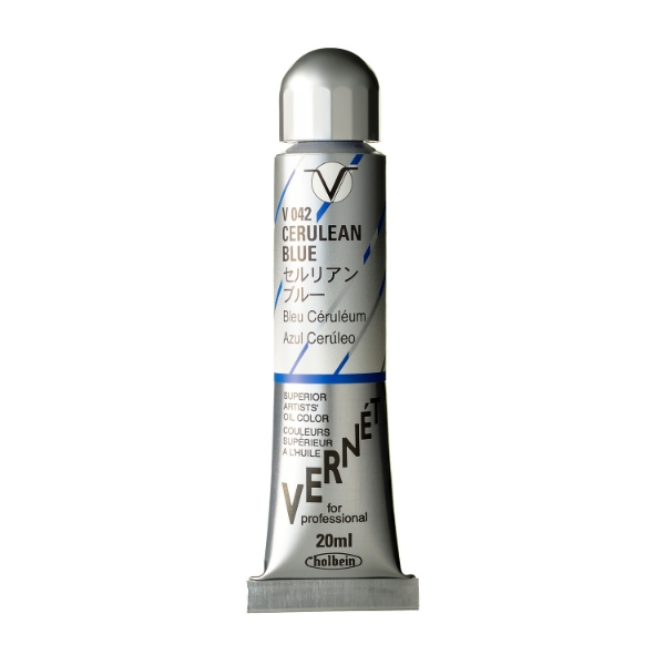 Picture of Holbein Oil Color Cerulean Blue E 20ml-V042