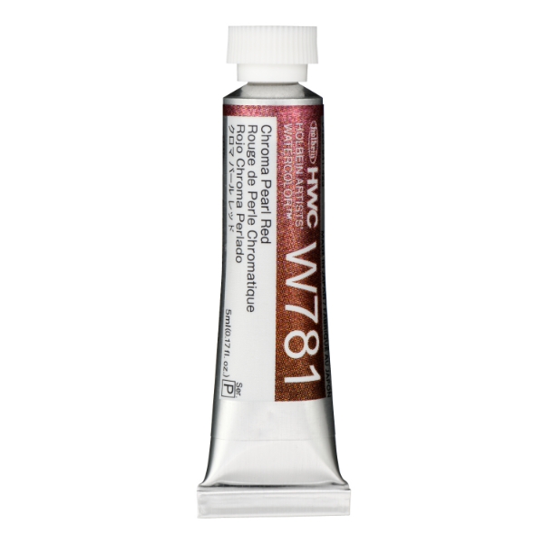 Picture of Holbein AWC CHROMA PEARL RED P 5ml-W781