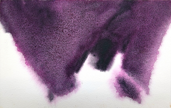 Picture of Mijello Tourmaline Two Tone Granulation Watercolour - Black Cherry Violet 15ml SR-D (W812)