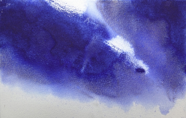 Picture of Mijello Tourmaline Two Tone Granulation Watercolour - Azure Blue 15ml SR-C (W816)