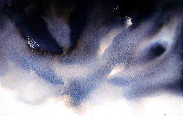 Picture of Mijello Tourmaline Two Tone Granulation Watercolour - Dawn Blue 15ml SR-D (W821)