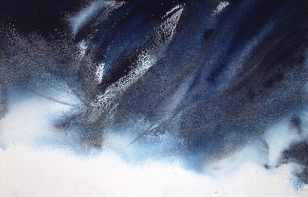 Picture of Mijello Tourmaline Two Tone Granulation Watercolour - Shadow Blue 15ml SR-C (W825)