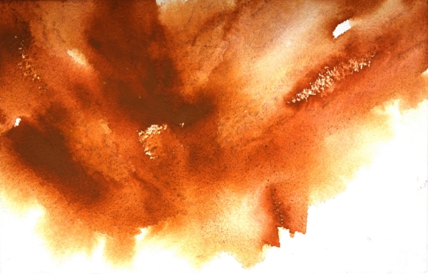 Picture of Mijello Tourmaline Two Tone Granulation Watercolour - Sunset Orange 15ml SR-D (W843)