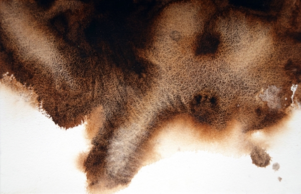 Picture of Mijello Tourmaline Two Tone Granulation Watercolour - Mahogany Brown 15ml SR-A (W849)