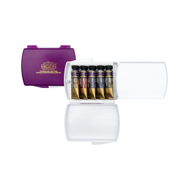 Picture of Mijello Mission Tourmaline Two Tone Granulation 5 x 15 ml colour set -AUTUMN (MGC-0405A)