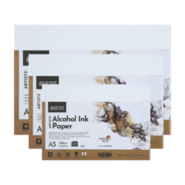 Picture of Brustro Artist Alcohol Ink Paper