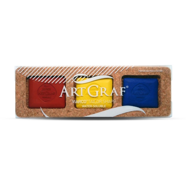 Picture of ARTGRAF WATER SOLUBLE CHALK PRIMARY COLOURS SET OF 3