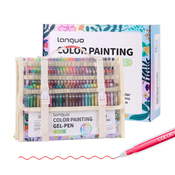 Picture of Languo Colour Gel Pen Set of 168 