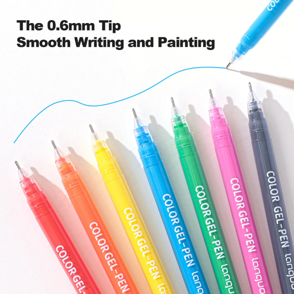Picture of Languo Colour Gel Pen Set of 72 - Advanced 