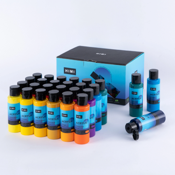 Picture of MIYA HIMI ACRYLIC BOTTLES-BRIGHT COLORS 24X60ML