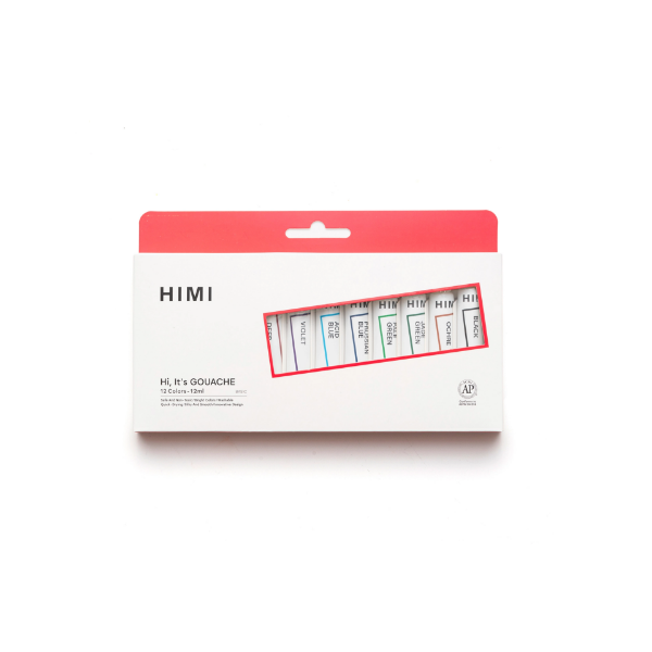 Picture of MIYA HIMI GOUACHE SET OF 12X12ML