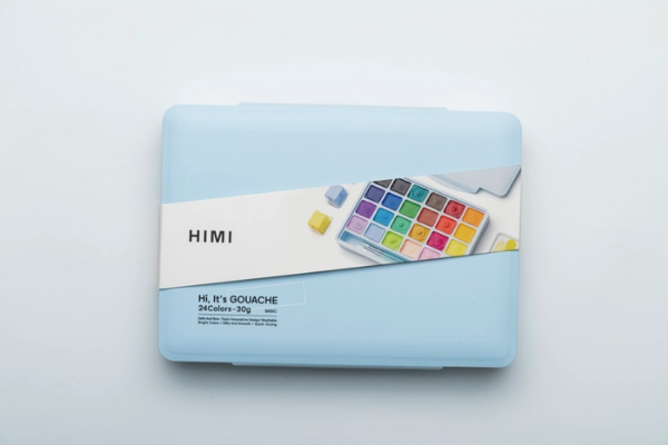 Picture of MIYA HIMI GOUACHE PAINT COLORS SET 24X30ML-ICE BLUE