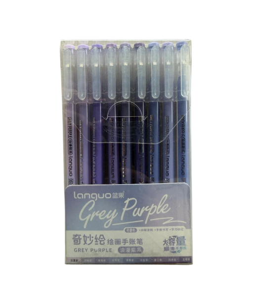 Picture of Languo Colour Gel Pen Set of 9