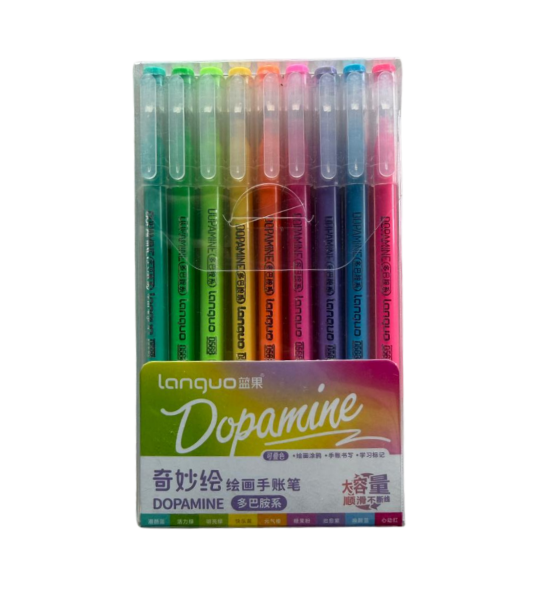 Picture of Languo Colour Gel Pen Set of 9